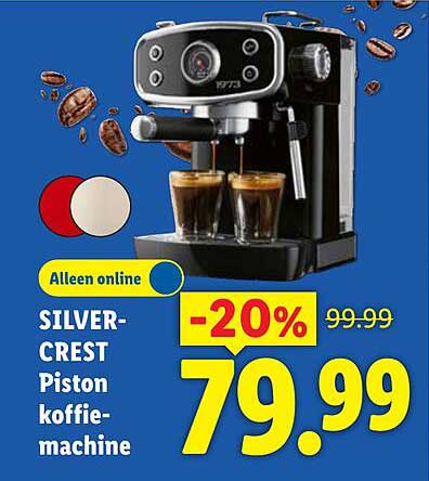 SILVERCREST Piston koffiemachine