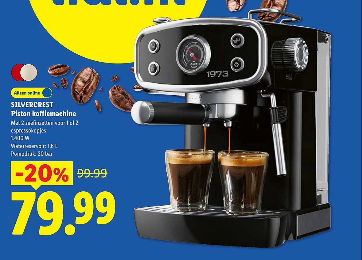 SILVERCREST Piston koffiemachine