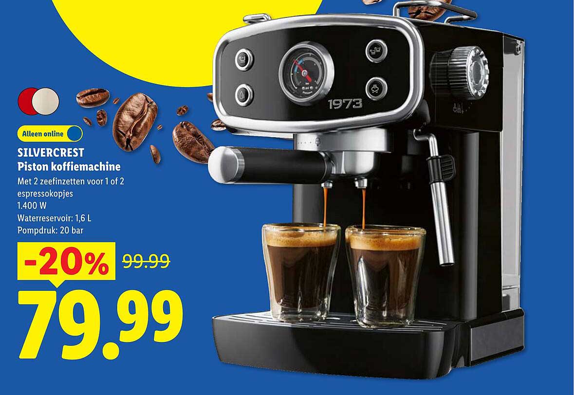 SILVERCREST Piston koffiemachine