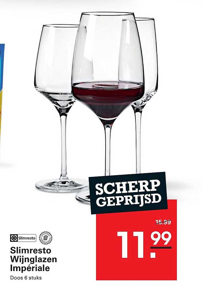 Slimresto Wijnglazen Impériale