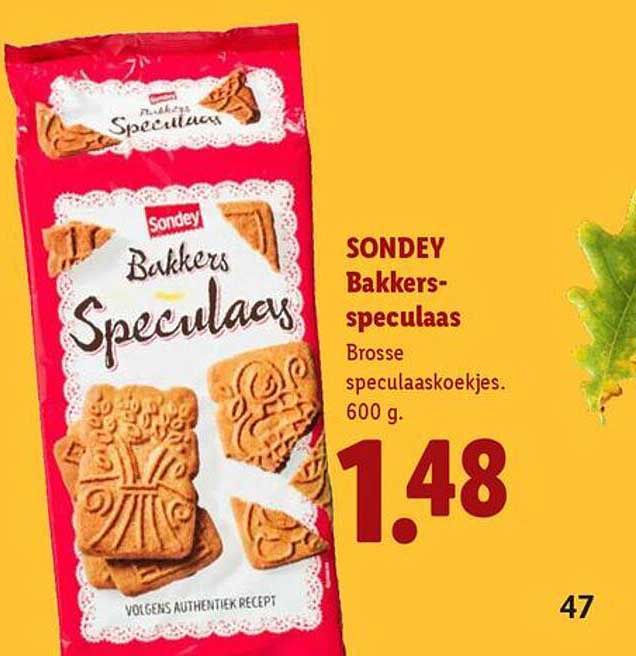SONDEY Bakkers-speculaas