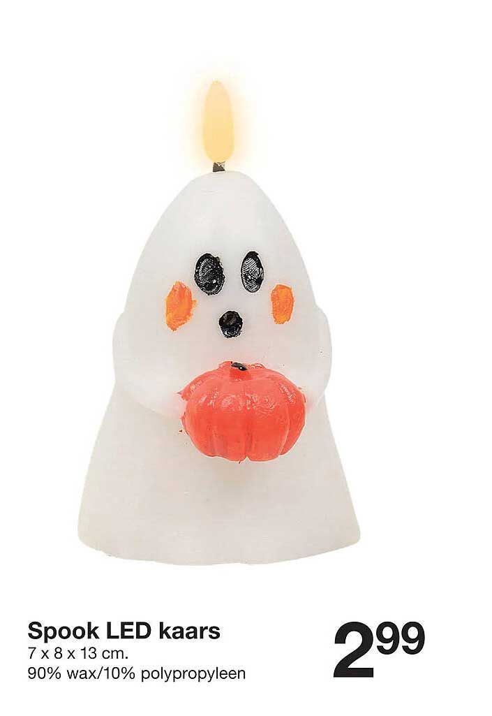 Spook LED kaars
