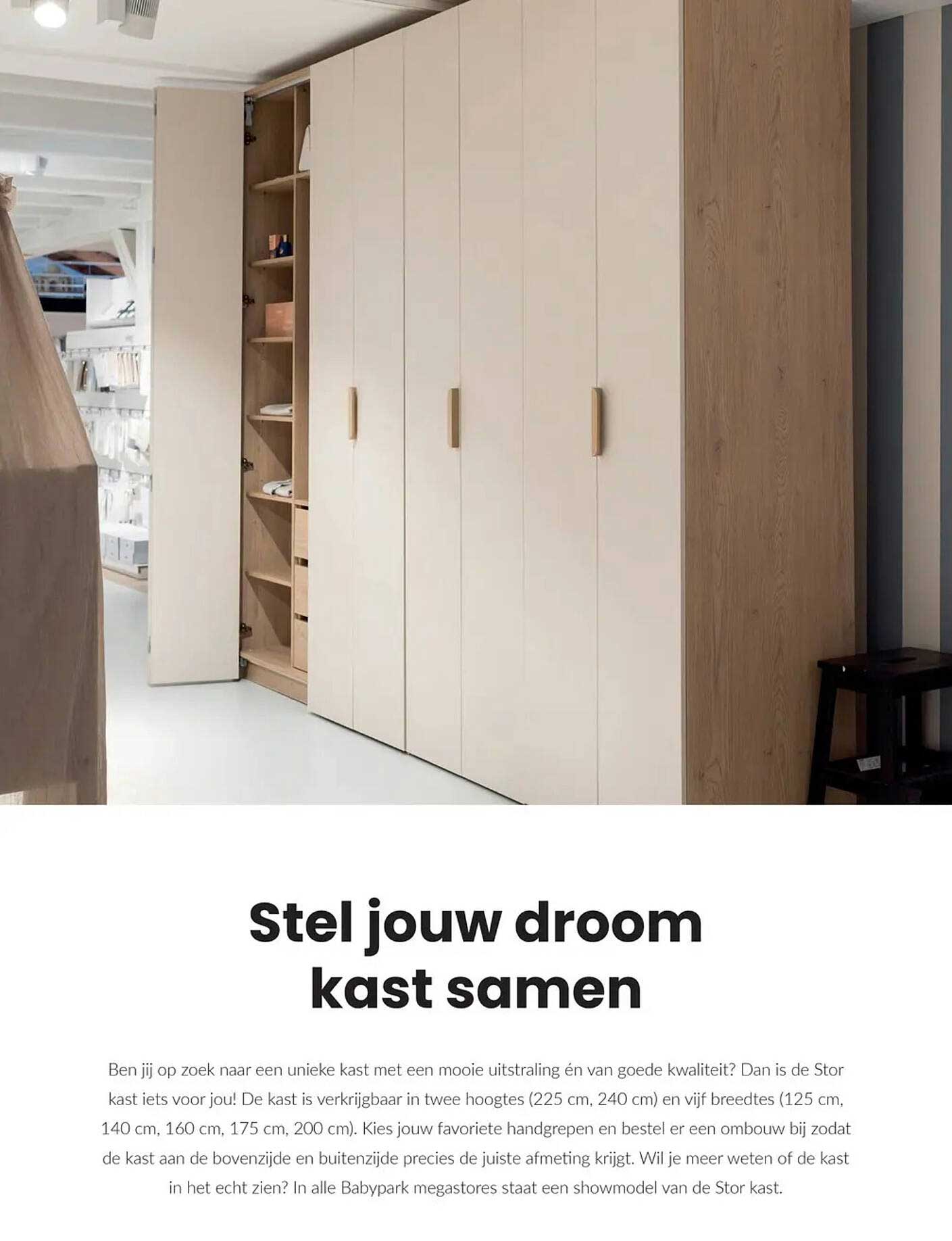 Stel jouw droom kast samen