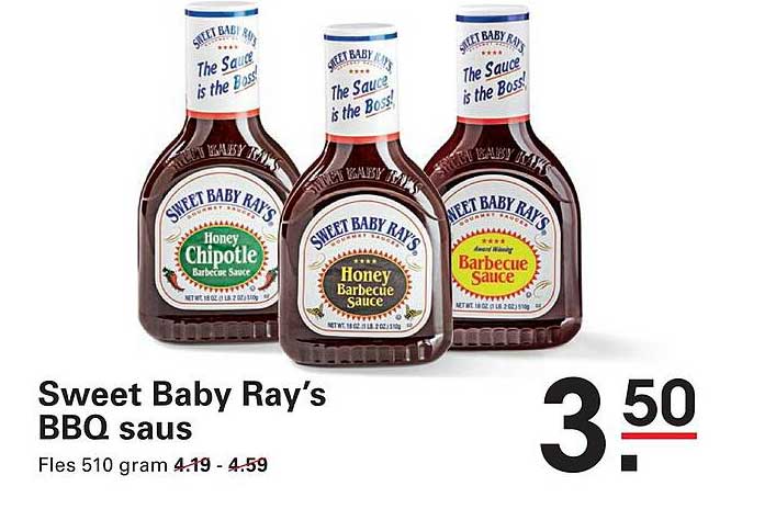 Sweet Baby Ray’s BBQ saus