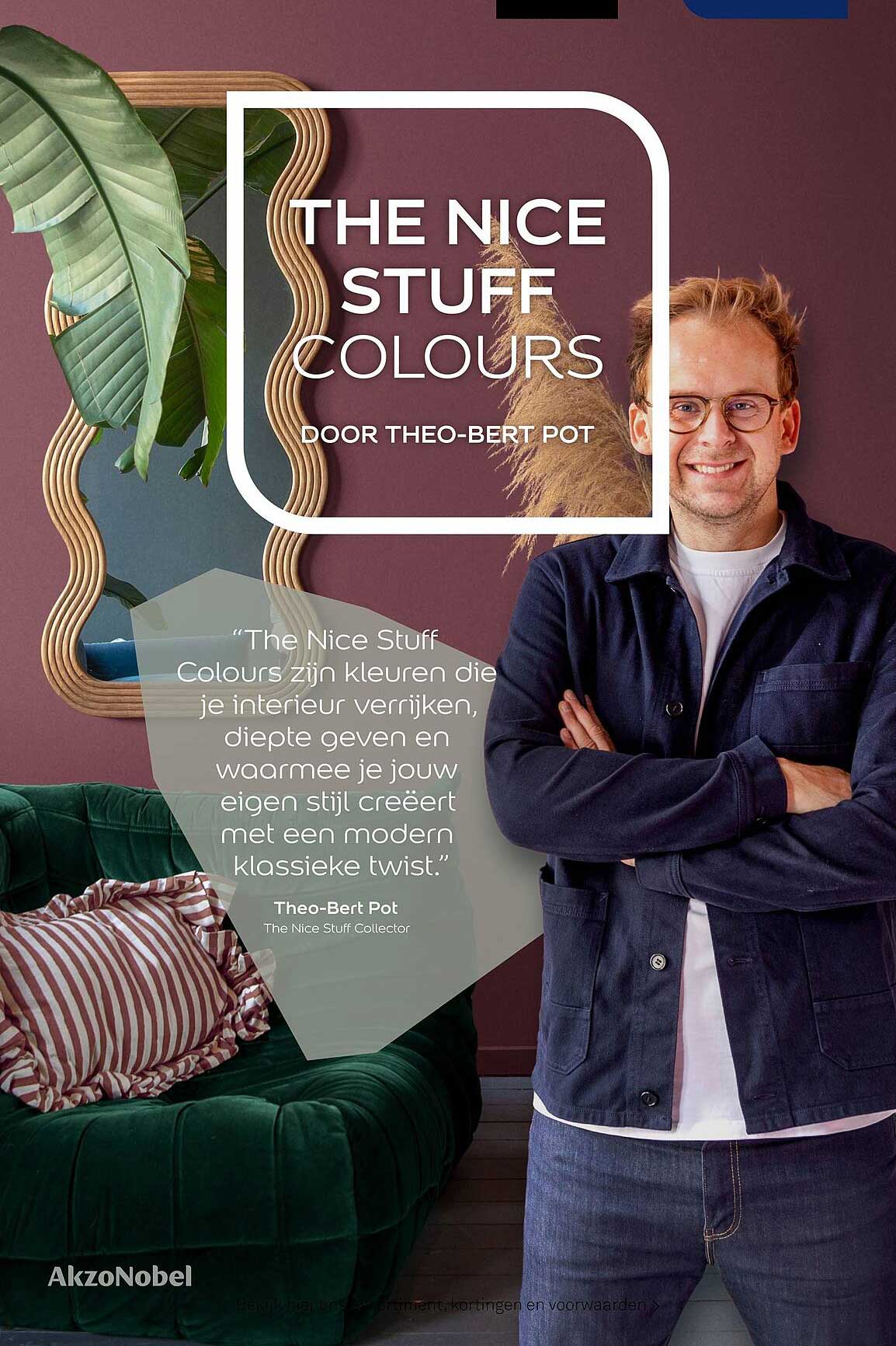 THE NICE STUFF COLOURS DOOR THEO-BERT POT