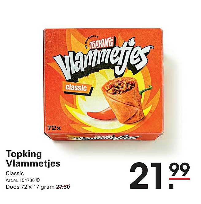 Topking Vlammetjes Classic