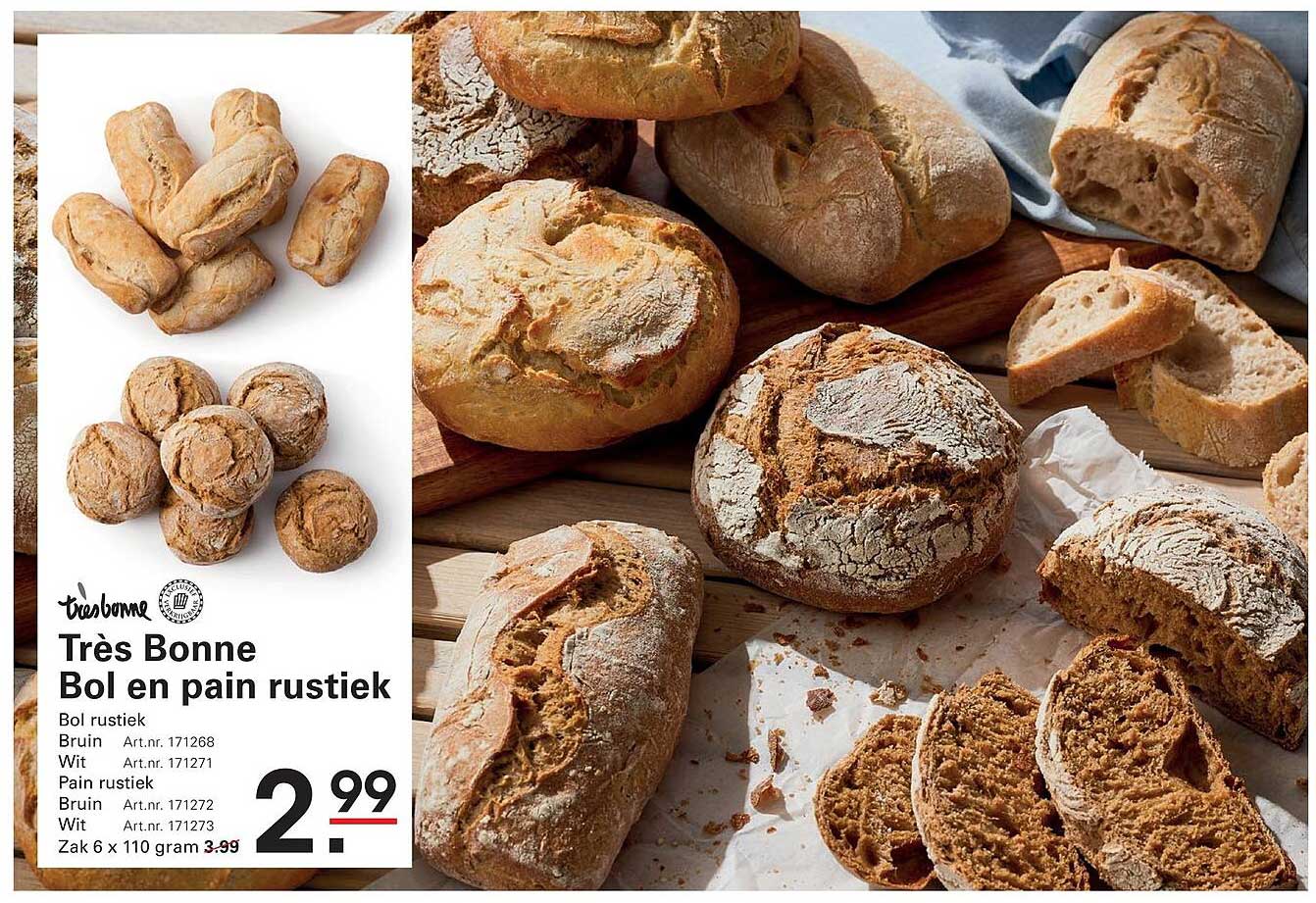 Très Bonne Bol en pain rustiek