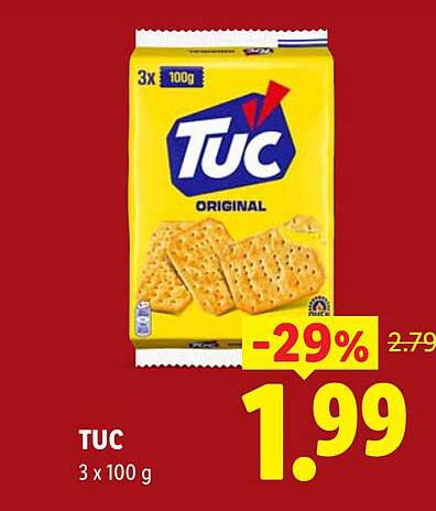 TUC 3 x 100 g -29%