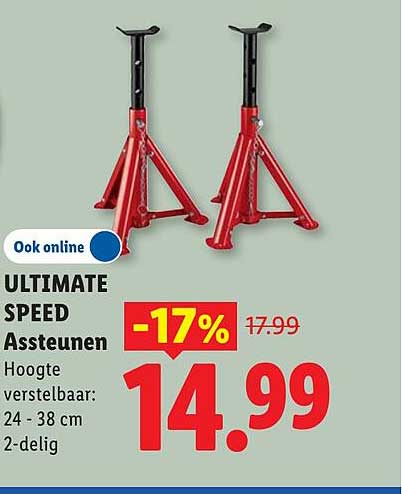 ULTIMATE SPEED Assteunen