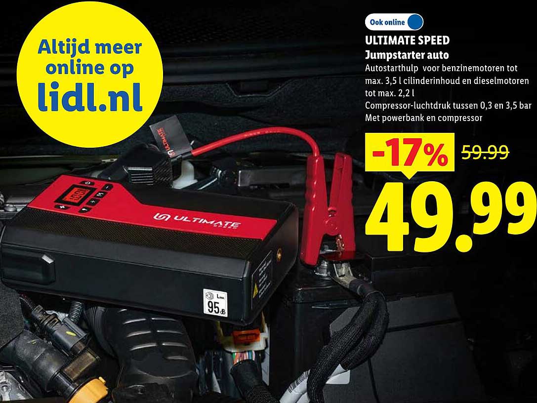 ULTIMATE SPEED Jumpstarter auto