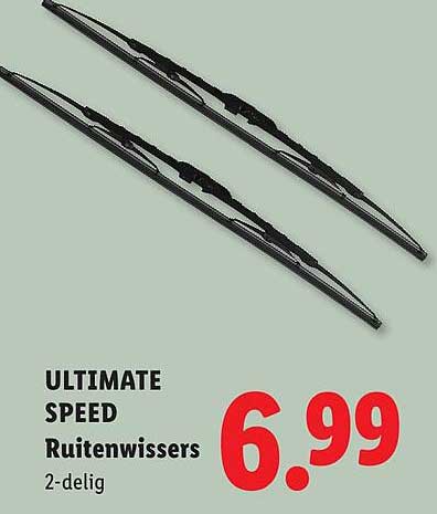 ULTIMATE SPEED Ruitenwissers 2-delig