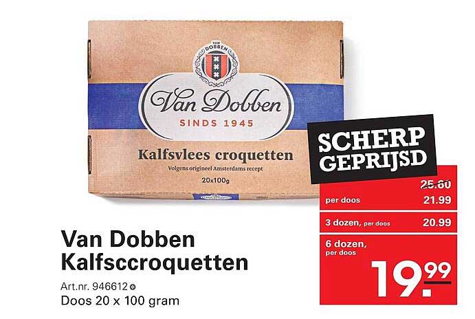 Van Dobben Kalfscroquetten