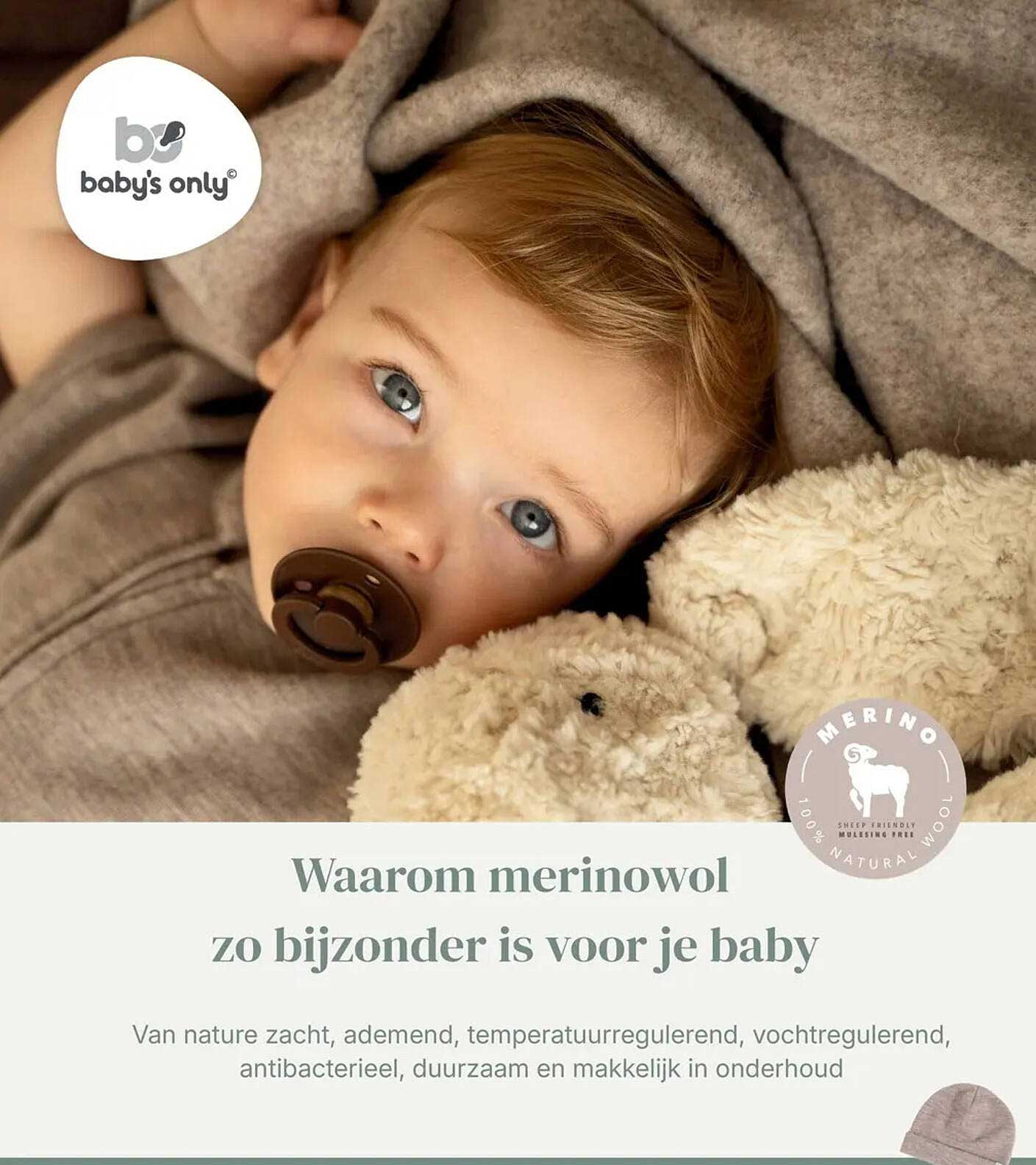 Waarom merinowol zo bijzonder is voor je baby
