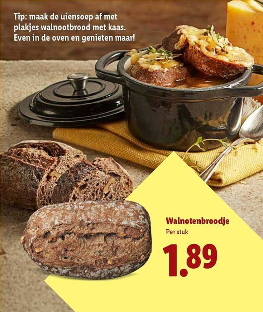 Walnotenbroodje