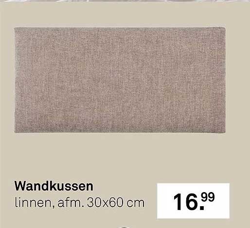 Wandkussen