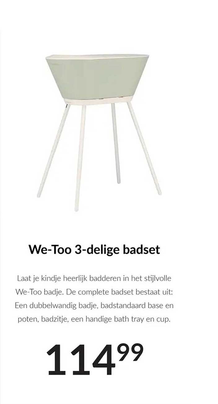 We-Too 3-delige badset