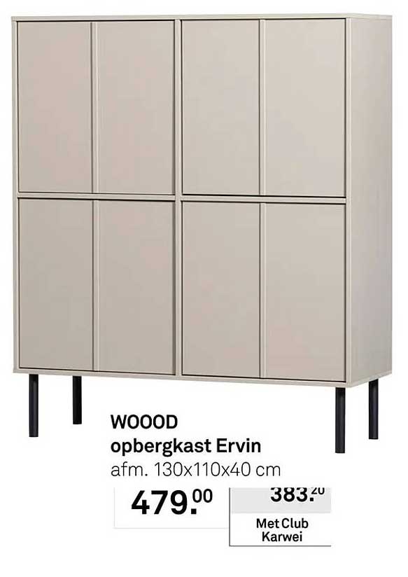 WOOOD opbergkast Ervin