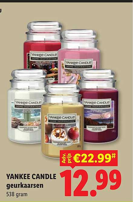 YANKEE CANDLE geurkaarsen