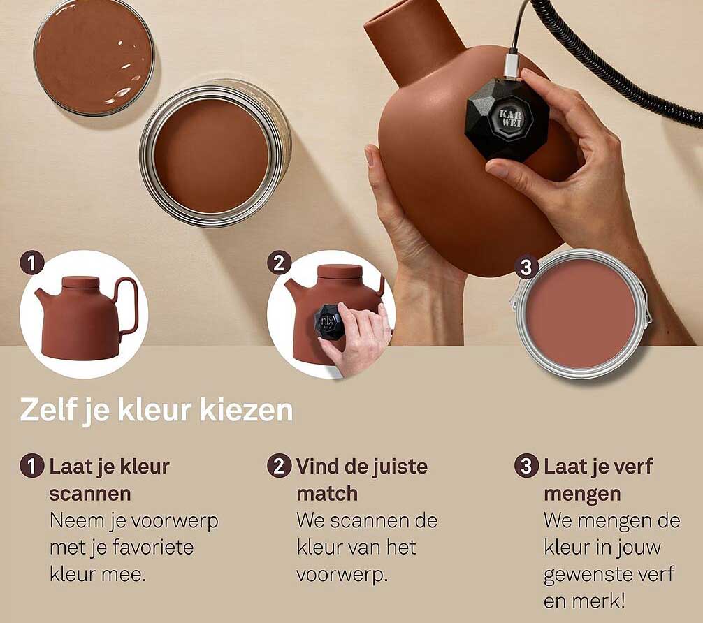 Zelf je kleur kiezen