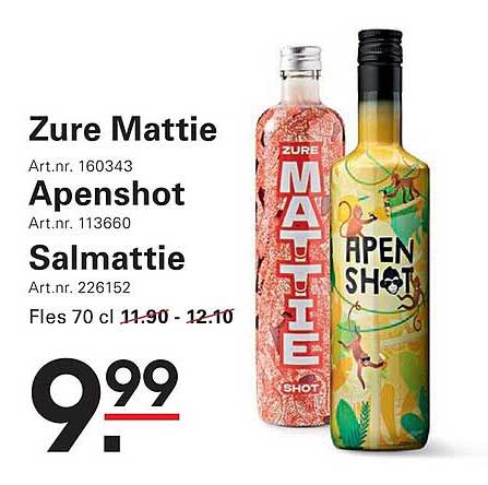 Zure Mattie Apenshot Salmattie