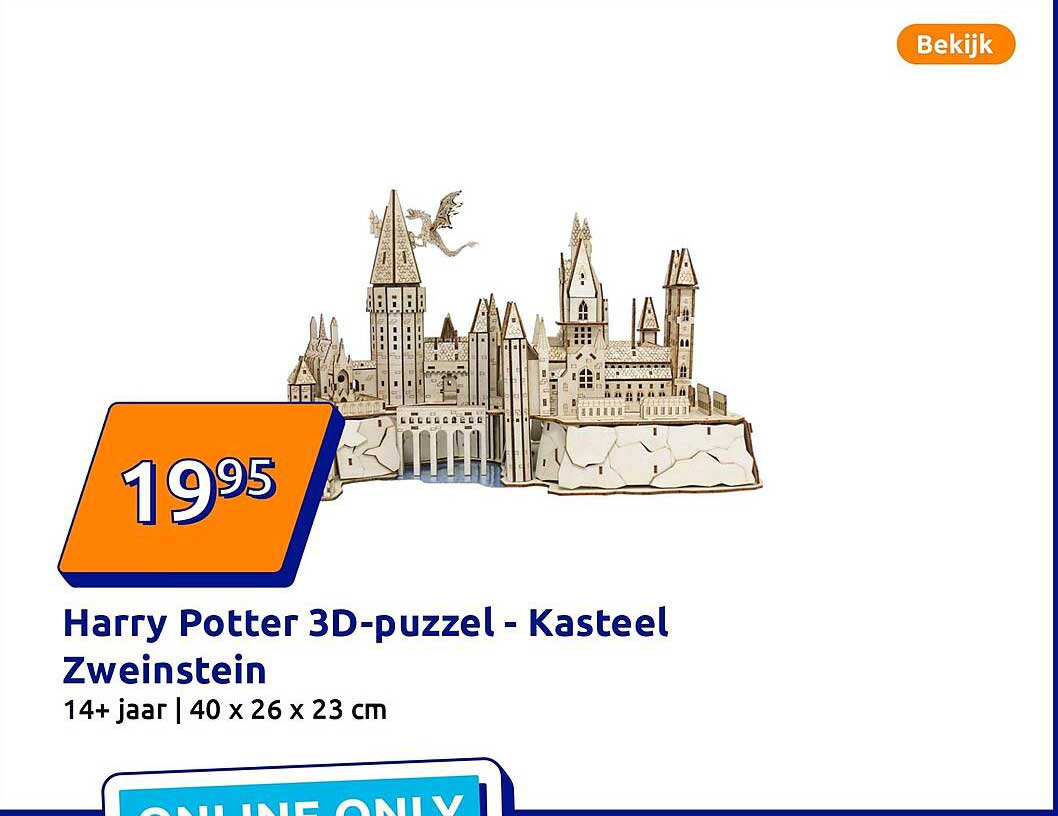 4D Puzzle Kit Château de Poudlard Harry Potter 209 pièces