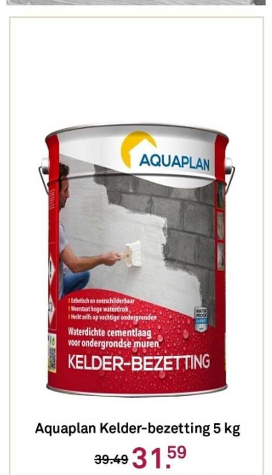 Aquaplan Kelder-bezetting 5 kg
