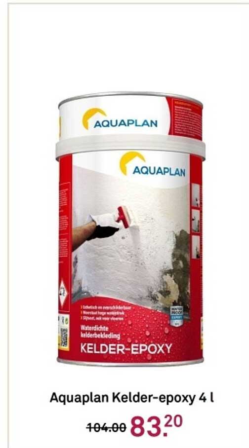 Aquaplan Kelder-epoxy 4 l