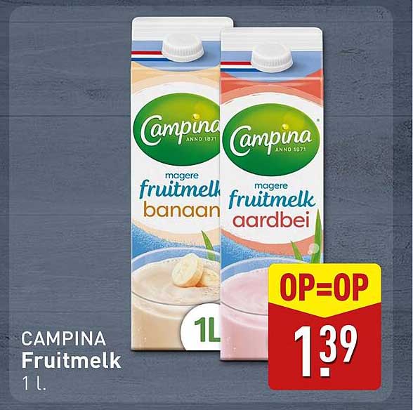 CAMPINA Fruitmelk 1 L