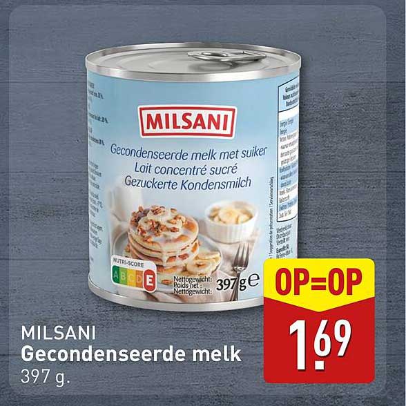 MILANI Gecondenseerde melk