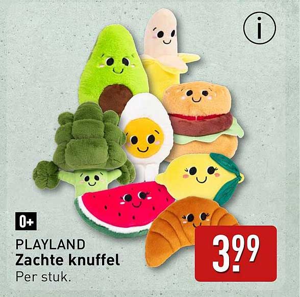 PLAYLAND Zachte knuffel