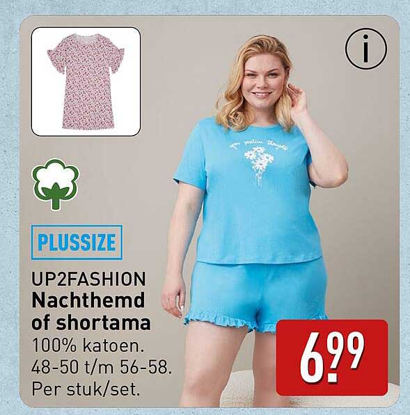 UP2FASHION Nachthemden of shortama