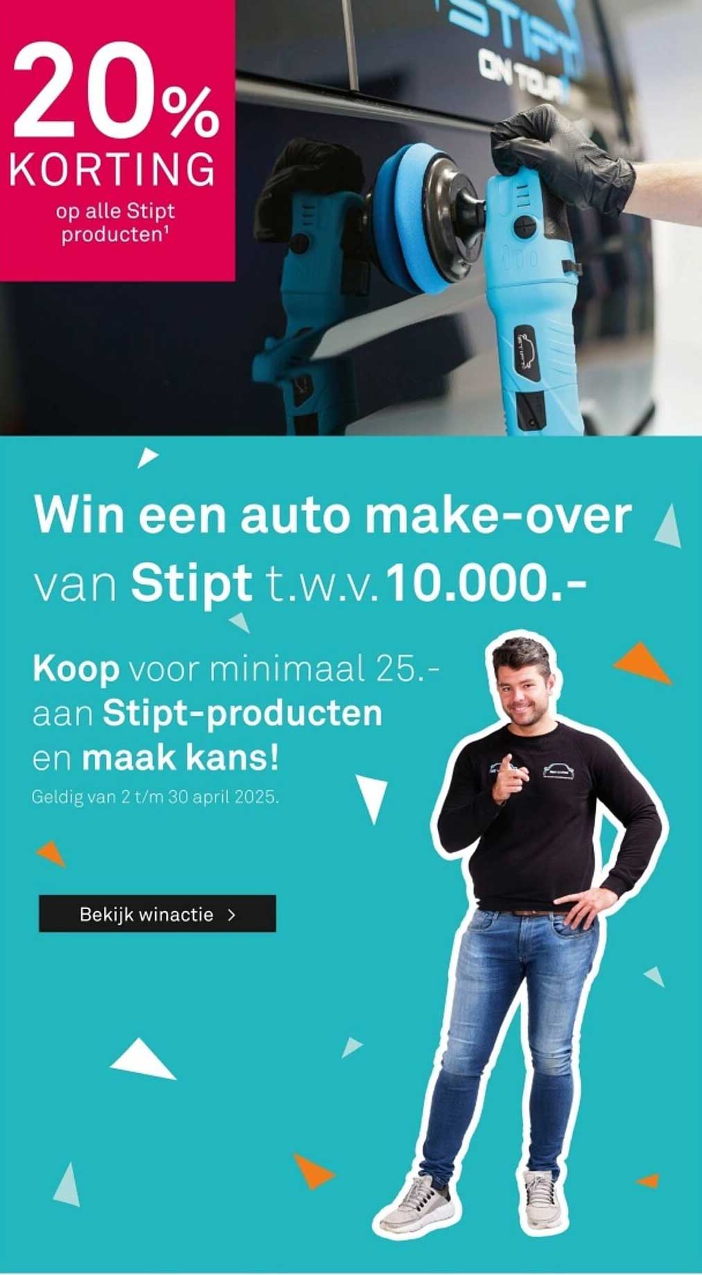 20% KORTING op alle Stipt producten