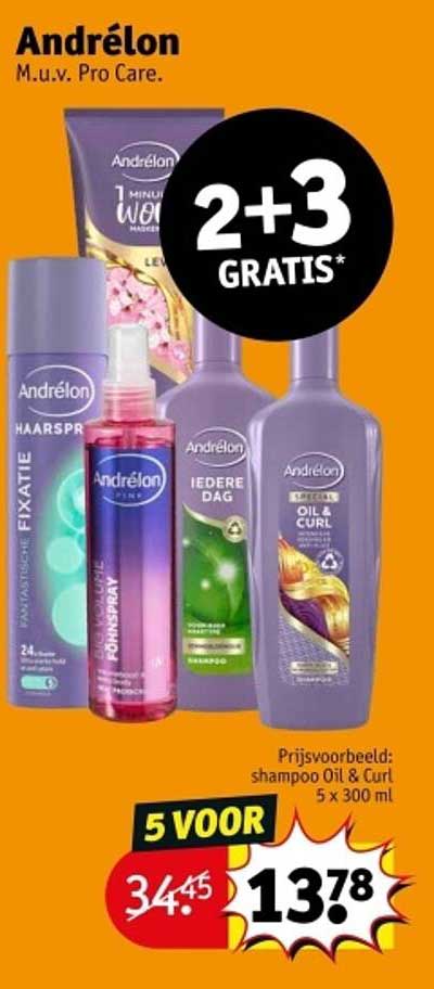 Andrélon M.u.v. Pro Care 2+3 GRATIS
