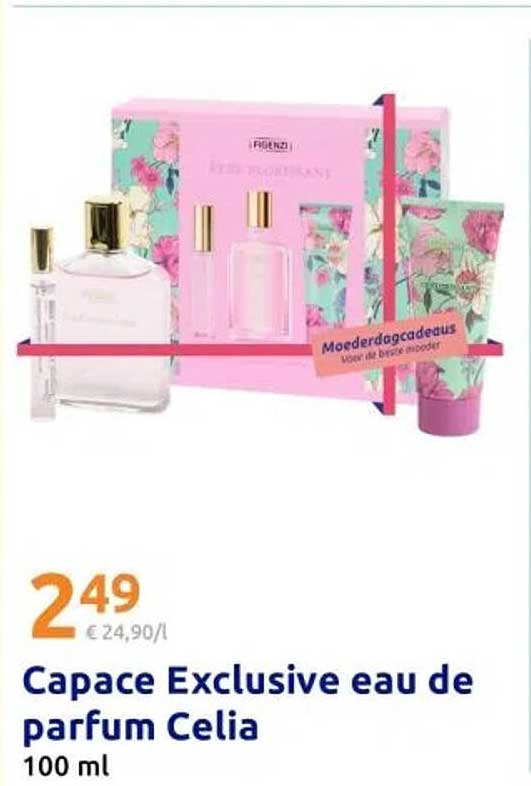 Célia For Her By Capace Exclusive - Eau De Parfum 100 Ml - Lot De 2 Flacons - Neuf