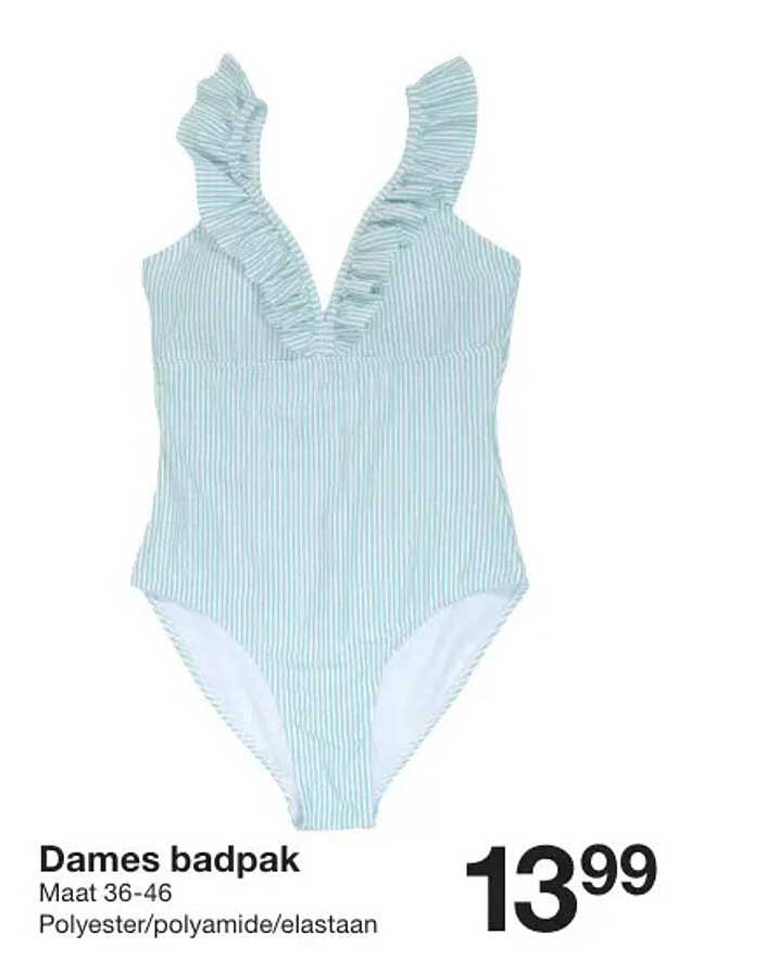 Dames badpak