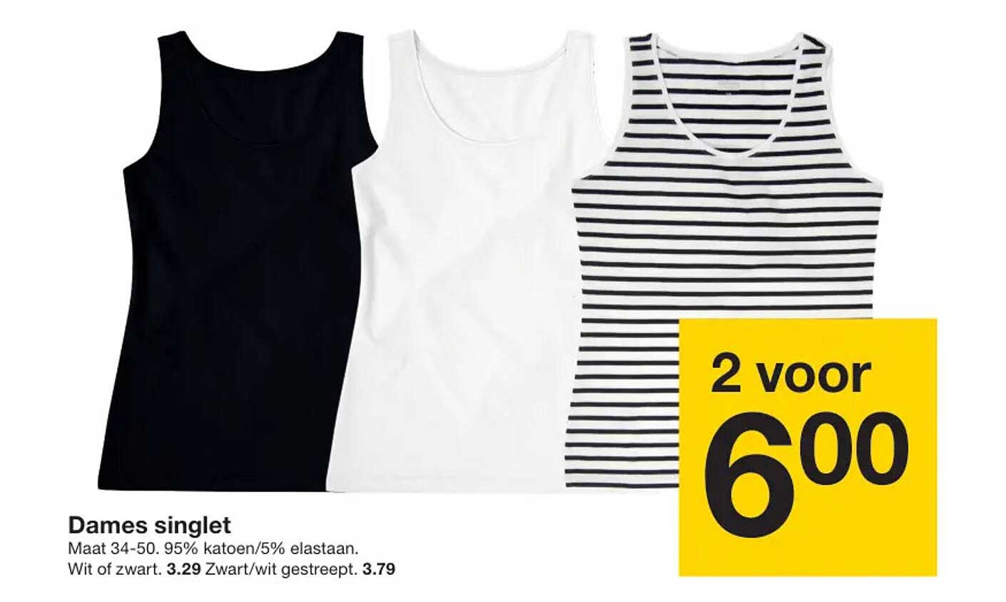 Dames singlet