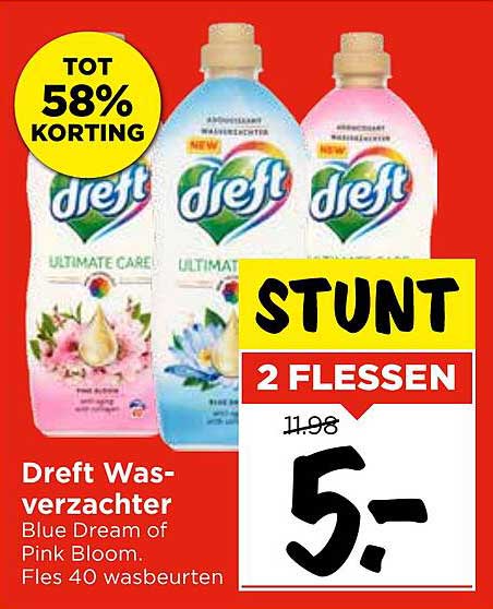 Dreft Wasverzachter Blue Dream of Pink Bloom