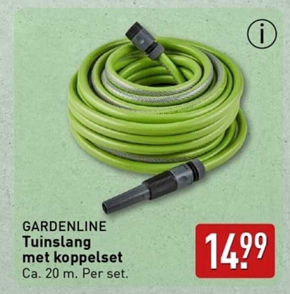 GARDENLINE Tuinslang met koppelset