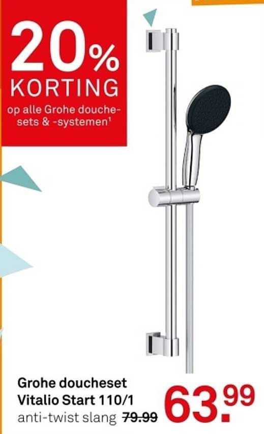 Grohe doucheset Vitalio Start 110/1