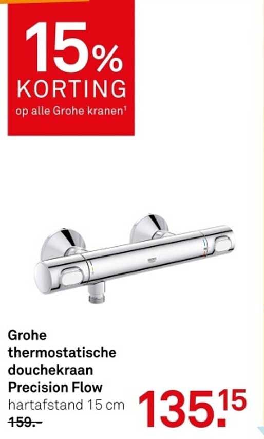 Grohe thermostatische douchekraan Precision Flow