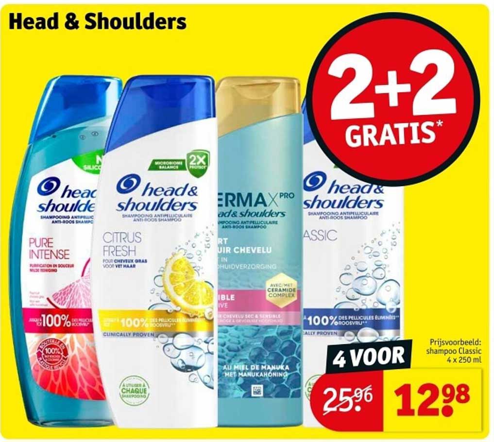 Head & Shoulders 2+2 GRATIS