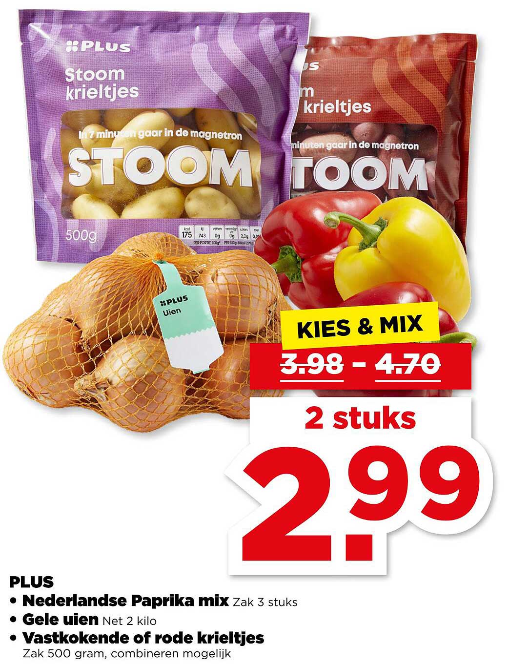 KIES & MIX: 2 stuks voor 2.99