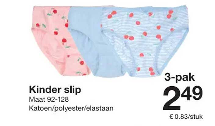 Kinder slip