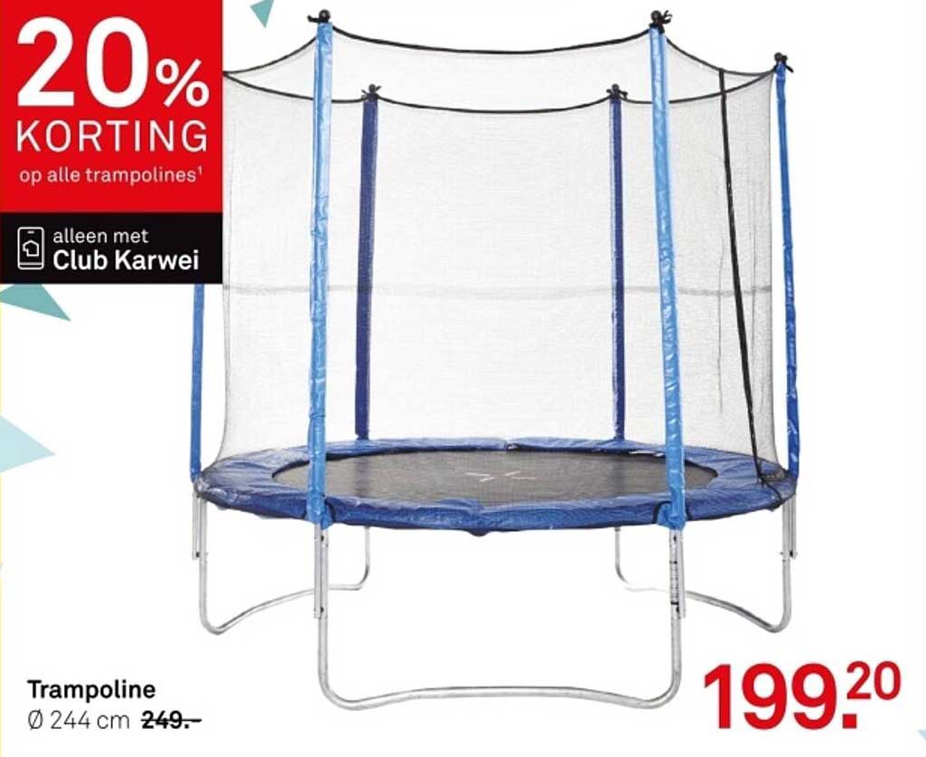Trampoline Ø 244 cm