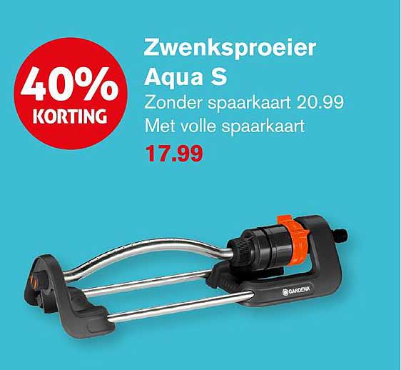 Zwempsproeier Aqua S