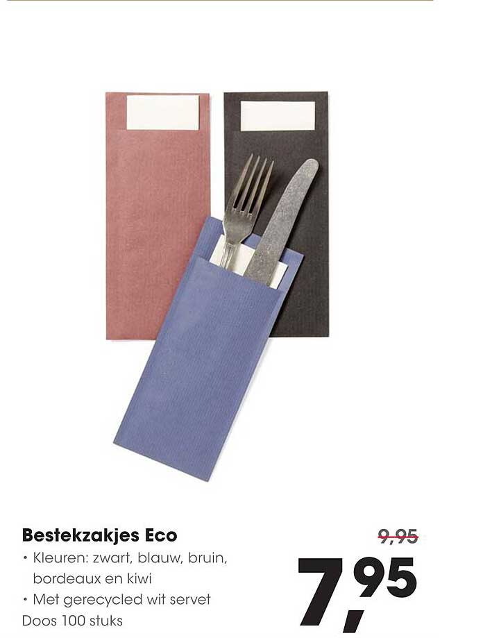 Bestekzakjes Eco