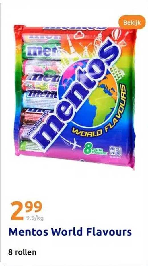 Mentos World Flavours
