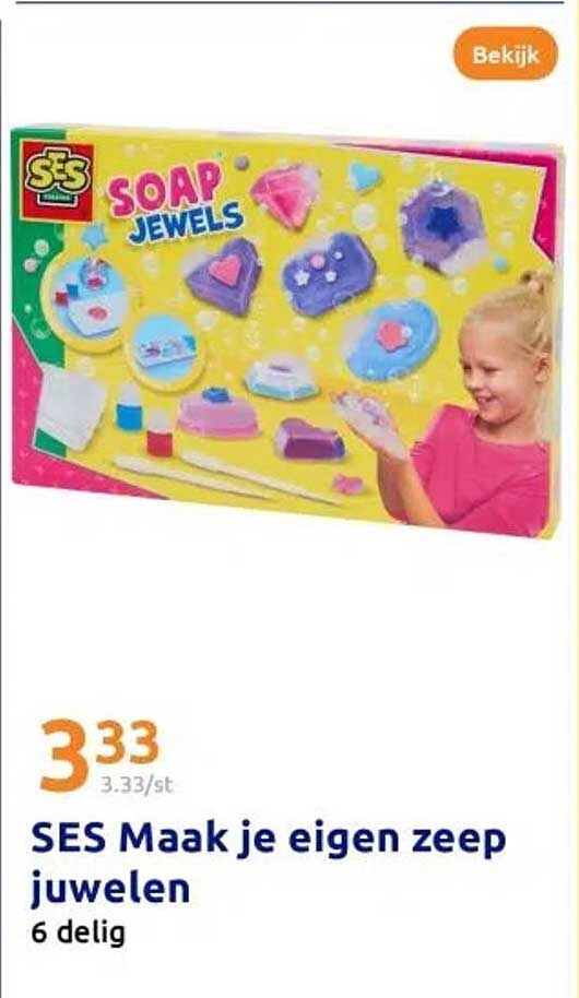 SES Maak je eigen zeep juwelen