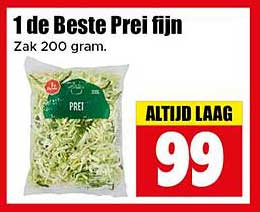 1 de Beste Prei fijn