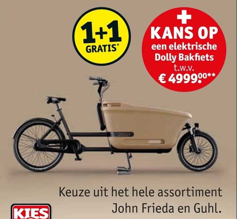 1+1 GRATIS op Dolly Bakfiets